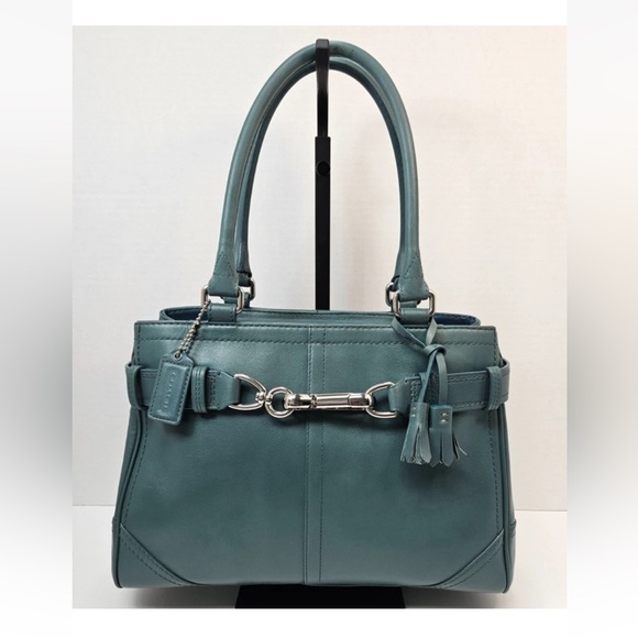 Coach Teal Shoulder Bag